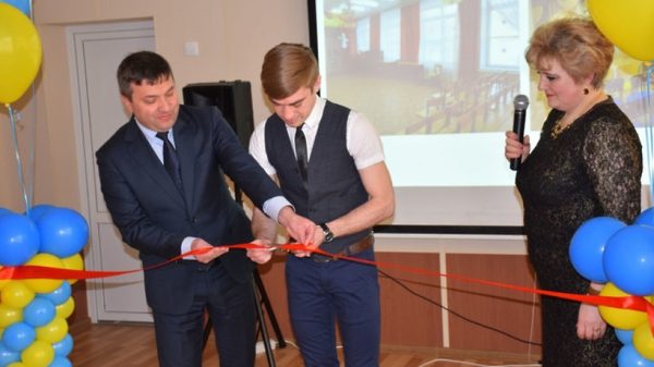 Музыкальный зал открыли после ремонта в коррекционной школе Электрогорска