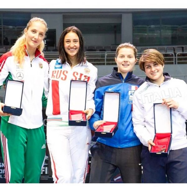 Химчанка Яна Егорян стала победительницей второго в сезоне турнира Гран-при по фехтованию на саблях