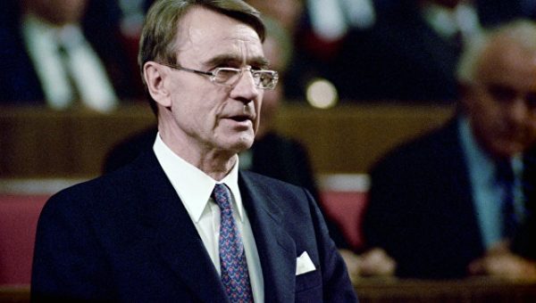 Скончался бывший президент Финляндии Мауно Койвисто