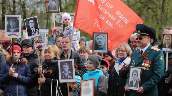 Свыше 16 тыс. человек участвовали в шествии «Бессмертного полка» в Одинцовском районе