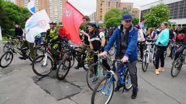 Более 150 человек приняли участие в велопараде в Подольске