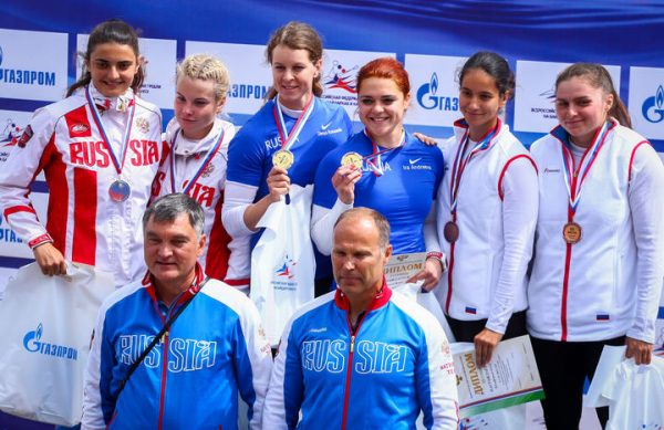27 медалей на чемпионате России по гребле на байдарках и каноэ у Московской области