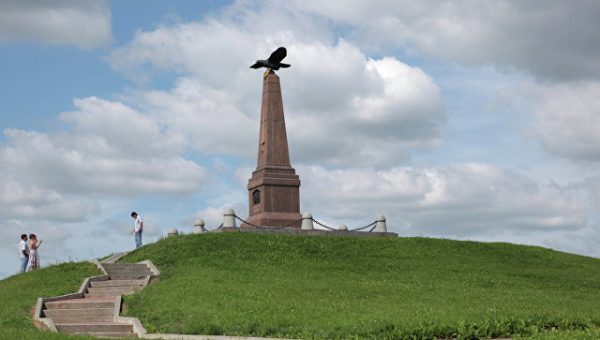 Сражение на Бородинском поле реконструировали в День России