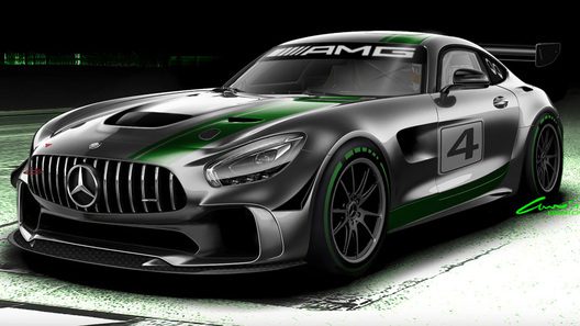 Mercedes-Benz переформатирует модель AMG GT в болид для трека
