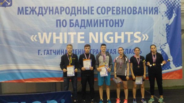Подмосковные спортсмены завоевали медали на международном турнире по бадминтону