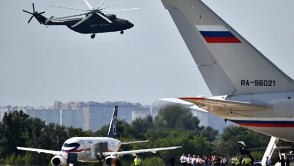 В «МАКС–2017» принимают участие 52 <span id=