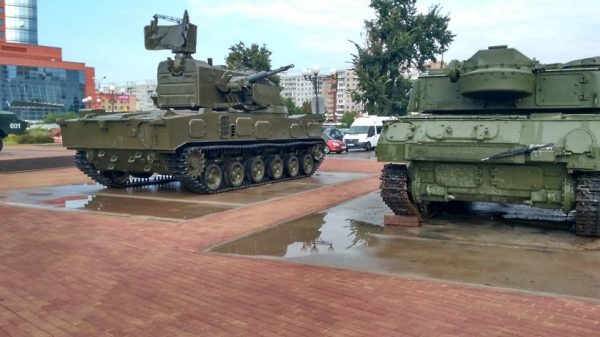Постоянную экспозицию военной техники открыли в Щелкове