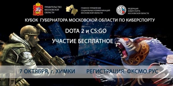 Кубок Губернатора по киберспорту пройдет в Химках