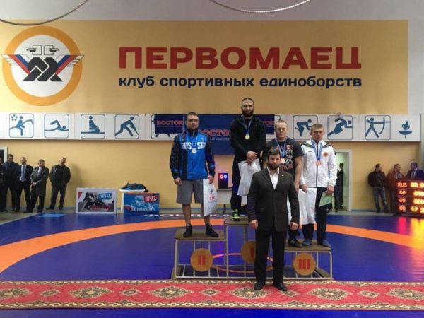 Борцы из Подмосковья завоевали пять медалей <span id=