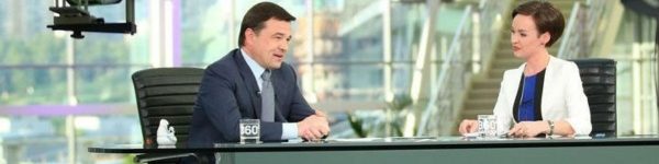 Андрей Воробьев подведет итоги месяца в прямом эфире телеканала «360°»
 