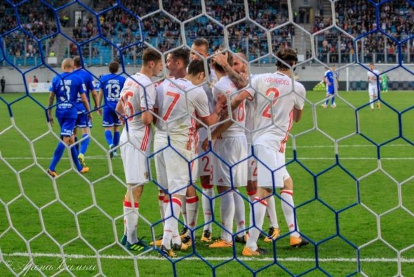 Сборная России разгромила «Динамо» в товарищеском матче