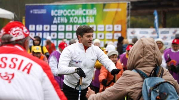 Свыше 5 тыс. участников собрал Всероссийский день ходьбы в Сергиевом Посаде