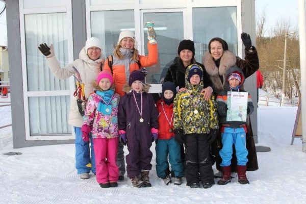 34 детских сада Химок выполнили норматив ГТО по лыжам
