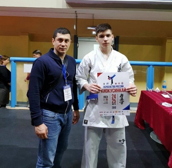 Химчанин стал бронзовым призером Первенства России по киокусинкай