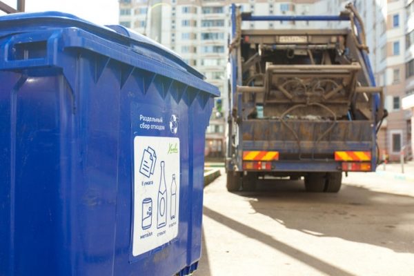 Жители Химок привыкают к раздельному сбору отходов