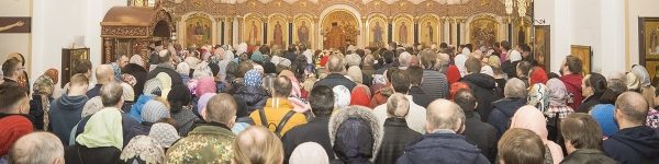 Порядка 7,5 тысяч жителей приняли участие в Пасхальном богослужении
 