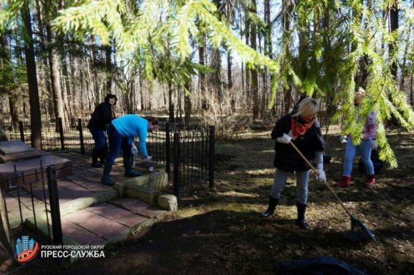 Медиасубботник на месте первого захоронения Зои Космодемьянской провели в Рузском округе