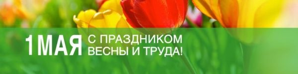 Поздравление главы Химок Дмитрия Волошина с Днем Весны и Труда
 