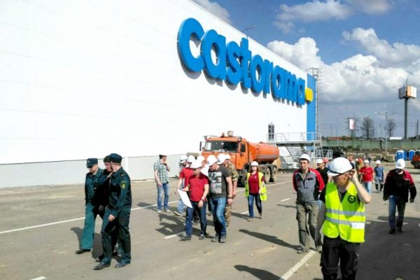 Главгосстройнадзор проведет итоговую проверку гипермаркета Castorama в Одинцове