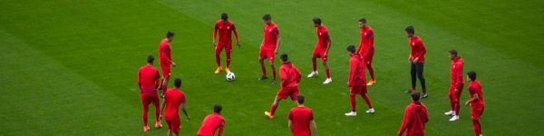 Футболисты сборной Перу провели открытую тренировку на стадионе в Химках
 