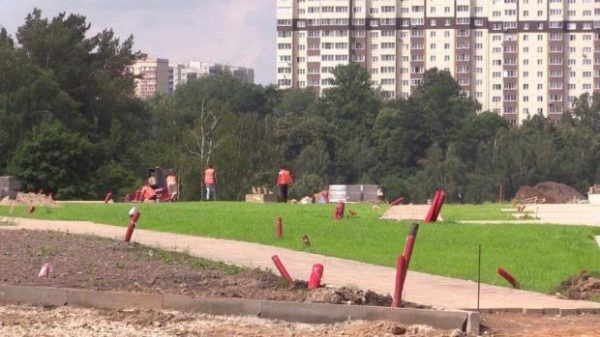 Новый современный парк откроют в Подрезково в сентябре
