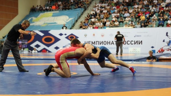 В Одинцове стартовал чемпионат России по вольной борьбе