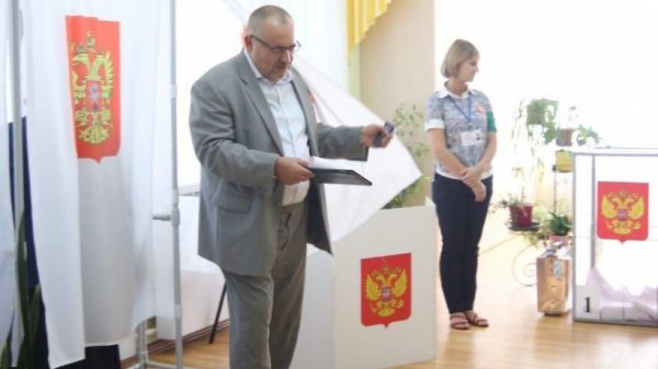 Борис Надеждин проголосовал на выборах губернатора Московской области