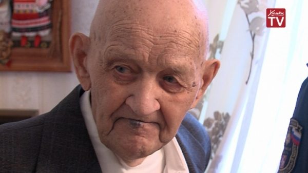 100-летний юбилей ветерана пожарной службы Николая Михайлова