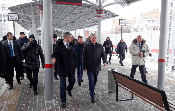 Собянин и Воробьев запустили движение скоростных поездов до Одинцово в рамках проекта МЦД  
