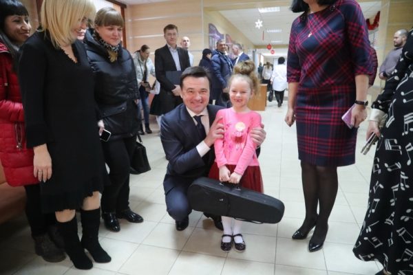 Андрей Воробьев посетил с рабочим визитом городской округ Клин