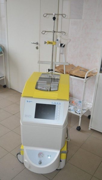 В Клинской больнице заработал аппарат для фильтрации крови пациентов во  время операции