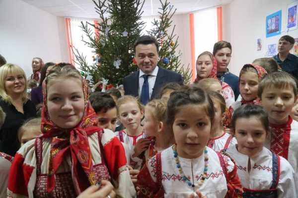 Андрей Воробьев посетил с рабочим визитом городской округ Клин