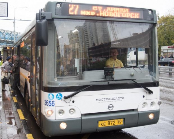 С 1 января на нескольких маршрутах автобусов в Химках изменится перевозчик