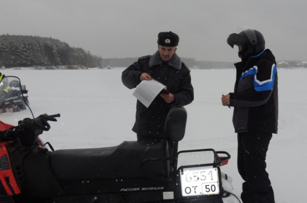 В первый день проведения операции «Снегоход-2019» проверено около 350 единиц техники