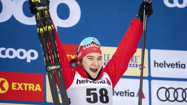 Наталья Непряева завоевала серебро в общем зачете «Тур де Ски»