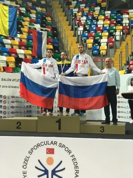 Павел Саркеев завоевал две серебряные медали на чемпионате Европы по легкой атлетике