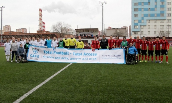 «Футбол для всех, доступ для всех»: матчи ФНЛ в Химках посетили болельщики с инвалидностью⚽
