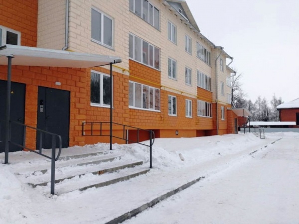В Егорьевске построили дом для переселенцев из аварийного жилья