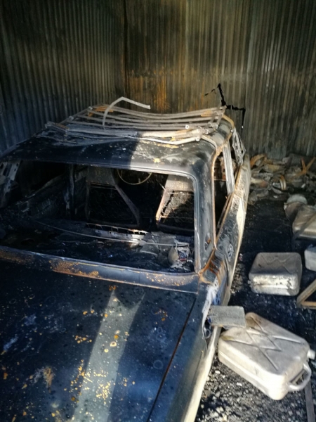 Почему сгорели гаражи в Химках