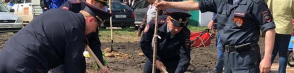 Полицейские и общественники Химок приняли участие в акции «Лес Победы»
 