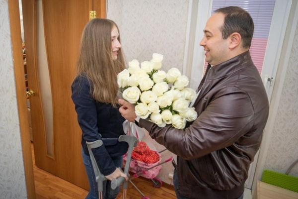 16-летняя химчанка спортивного клуба "Благо" получила первомайский подарок от Дмитрия Волошина