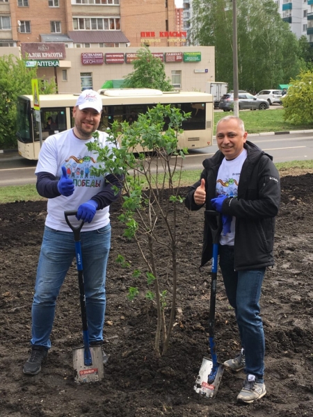 Андрей Разин принял участие в акции «Лес Победы - 2019»