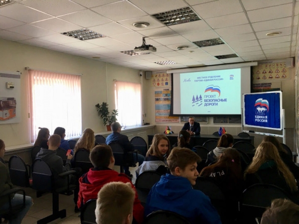 Обучающее мероприятие для школьников в рамках проекта «Безопасные дороги» состоялось в Химках