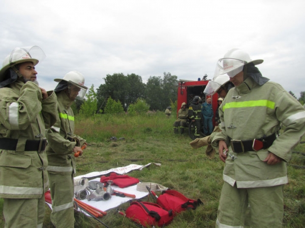 Добровольная пожарная дружина Подрезкова отмечает 10-летие 