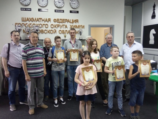 Химчанин Владимир Бахтин стал победителем шахматного турнира, приуроченного к международному Дню шахмат