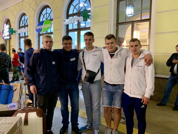 Молодогвардейцы Подмосковья отправились в Иркутскую область для оказания помощи пострадавшему от наводнения населению 