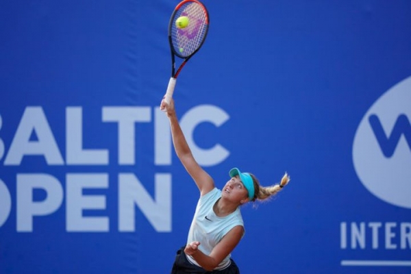 Анастасия Потапова вышла во второй круг международного теннисного турнира WTA Baltic Open
