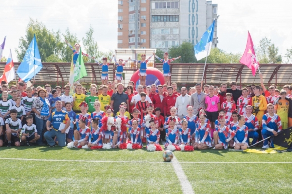Дмитрий Волошин открыл второй турнир по футболу на кубок главы г.о. Химки