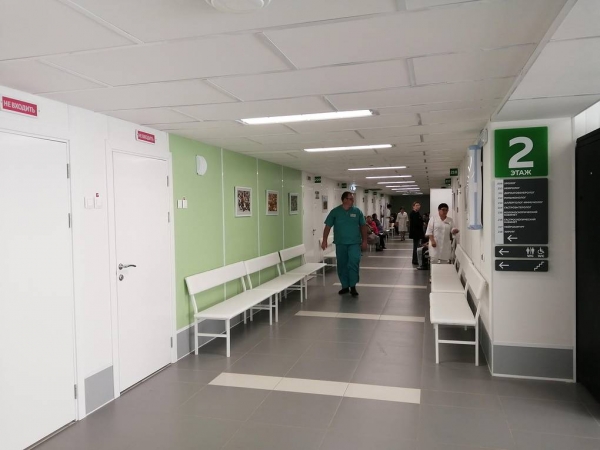 В Оренбурге капитально отремонтировали поликлинику главной областной больницы  