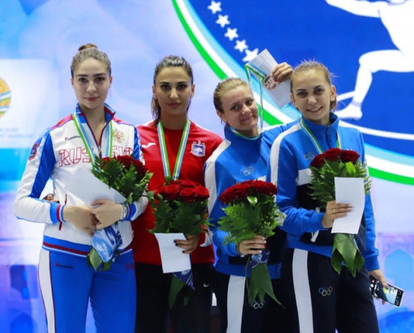 Серебро международного турнира по фехтованию в Ташкенте – у химкинской шпажистки Марины Кесаевой